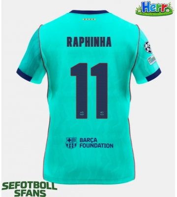 Barcelona Raphinha Belloli #11 Tredje Tröja 2026-27 Kortärmad